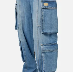 Elisabetta Franchi Jeans Cargo Con Zip Posteriore^ Jeans