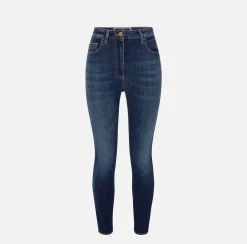 Elisabetta Franchi Jeans Skinny Alla Caviglia^ Jeans