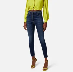 Elisabetta Franchi Jeans Skinny Alla Caviglia^ Jeans