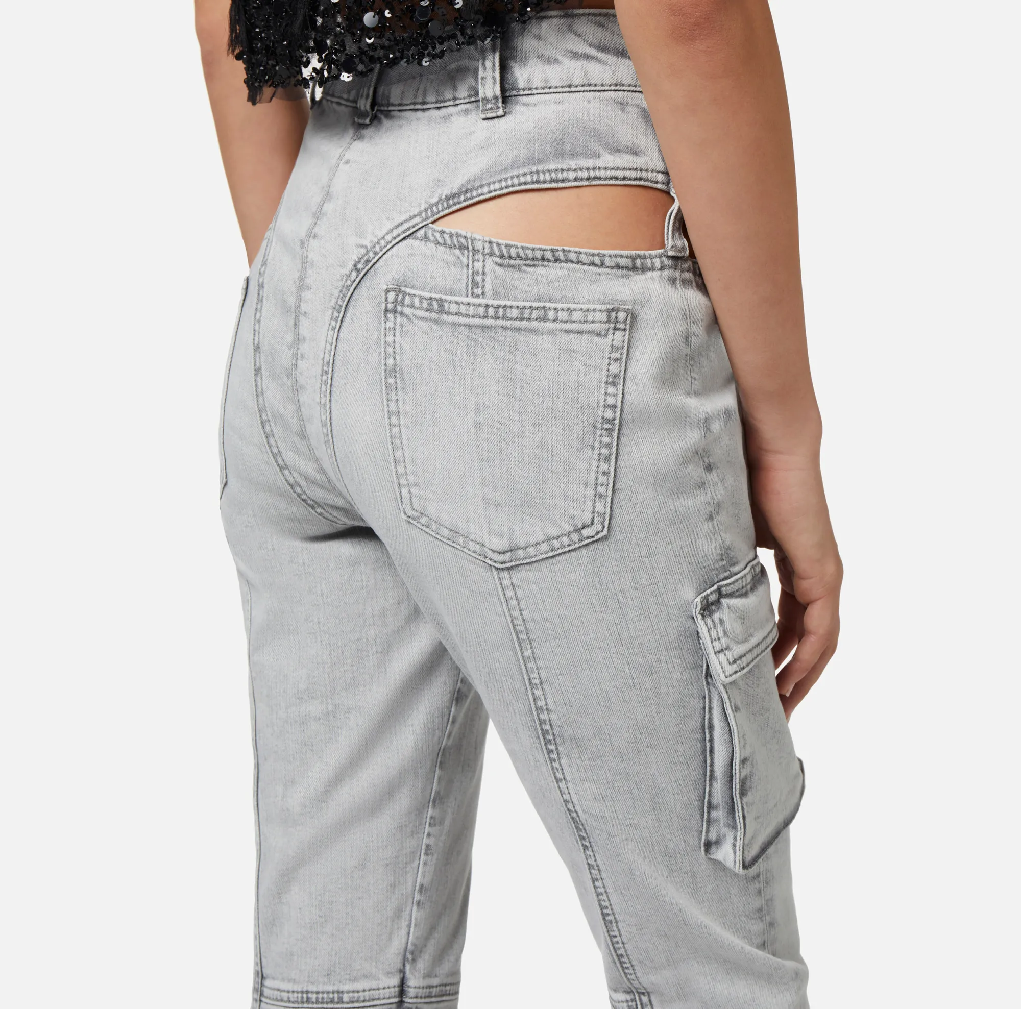 Elisabetta Franchi Jeans Skinny Con Cut-Out^ Jeans