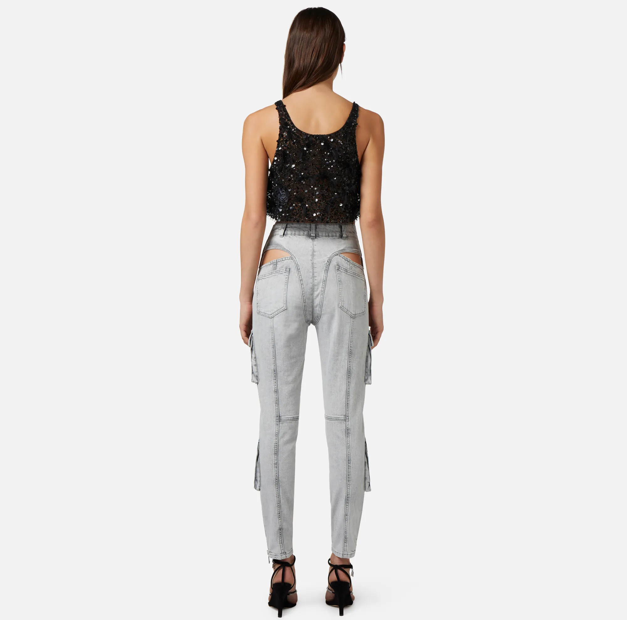 Elisabetta Franchi Jeans Skinny Con Cut-Out^ Jeans