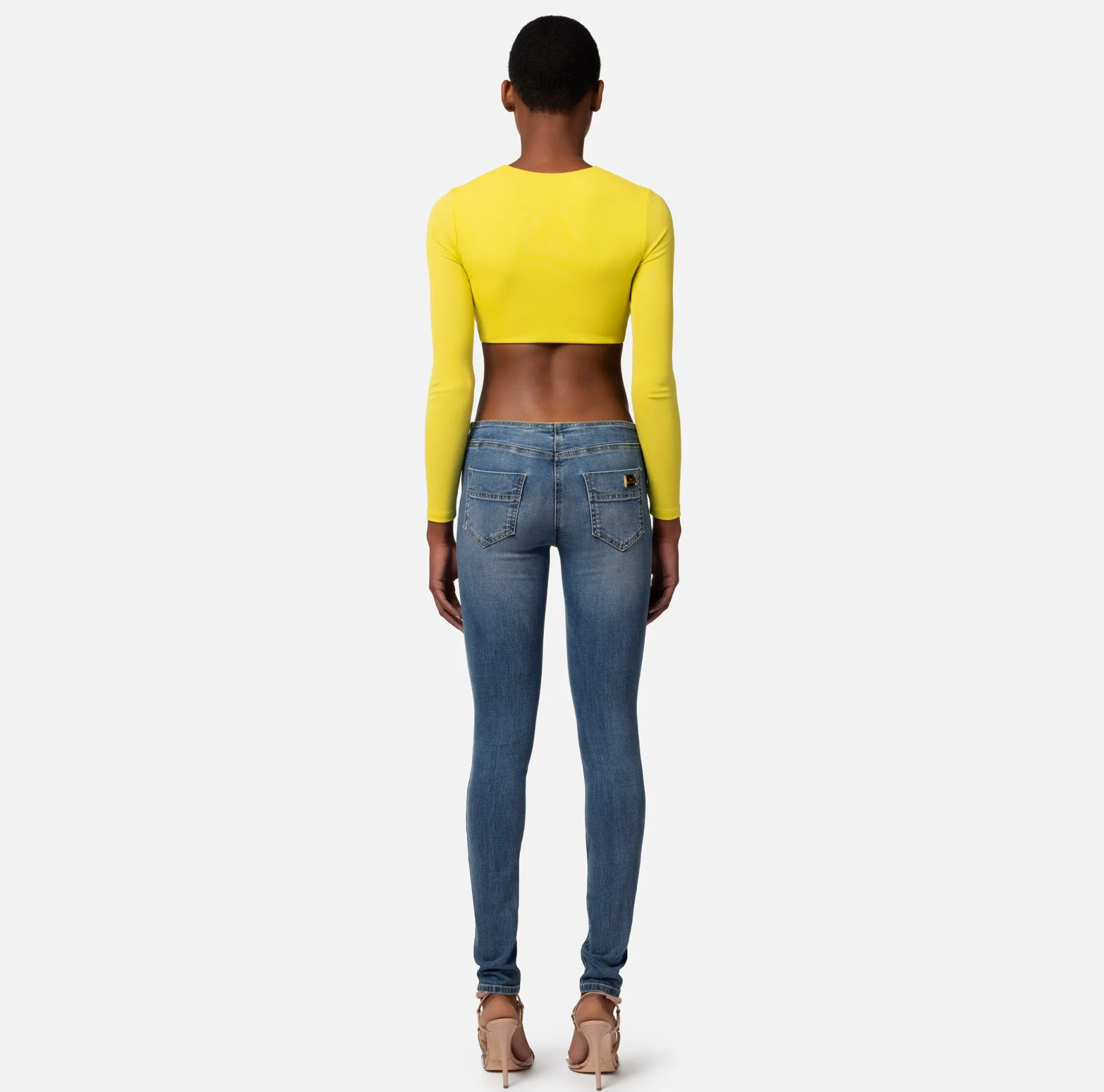 Elisabetta Franchi Jeans Skinny Senza Fascione^ Jeans