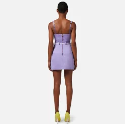 Elisabetta Franchi Miniabito In Cotone Utility Con Cintura^ Abiti