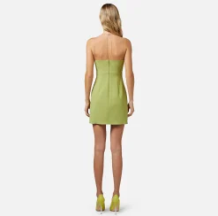 Elisabetta Franchi Miniabito In Crepe Stretch Con Scollo A Goccia^ Abiti