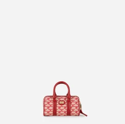 Elisabetta Franchi Mini Bauletto Monogram Travel^ Valigeria