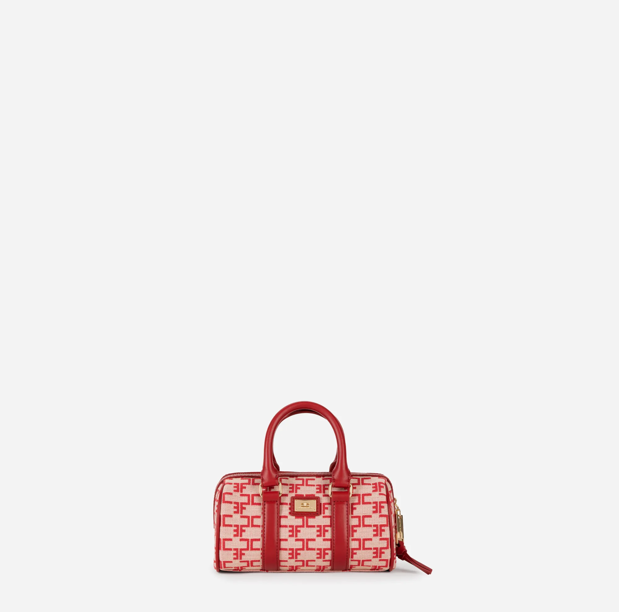 Elisabetta Franchi Mini Bauletto Monogram Travel^ Valigeria