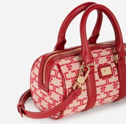 Elisabetta Franchi Mini Bauletto Monogram Travel^ Valigeria
