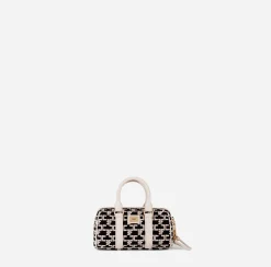 Elisabetta Franchi Mini Bauletto Monogram Travel^ Valigeria