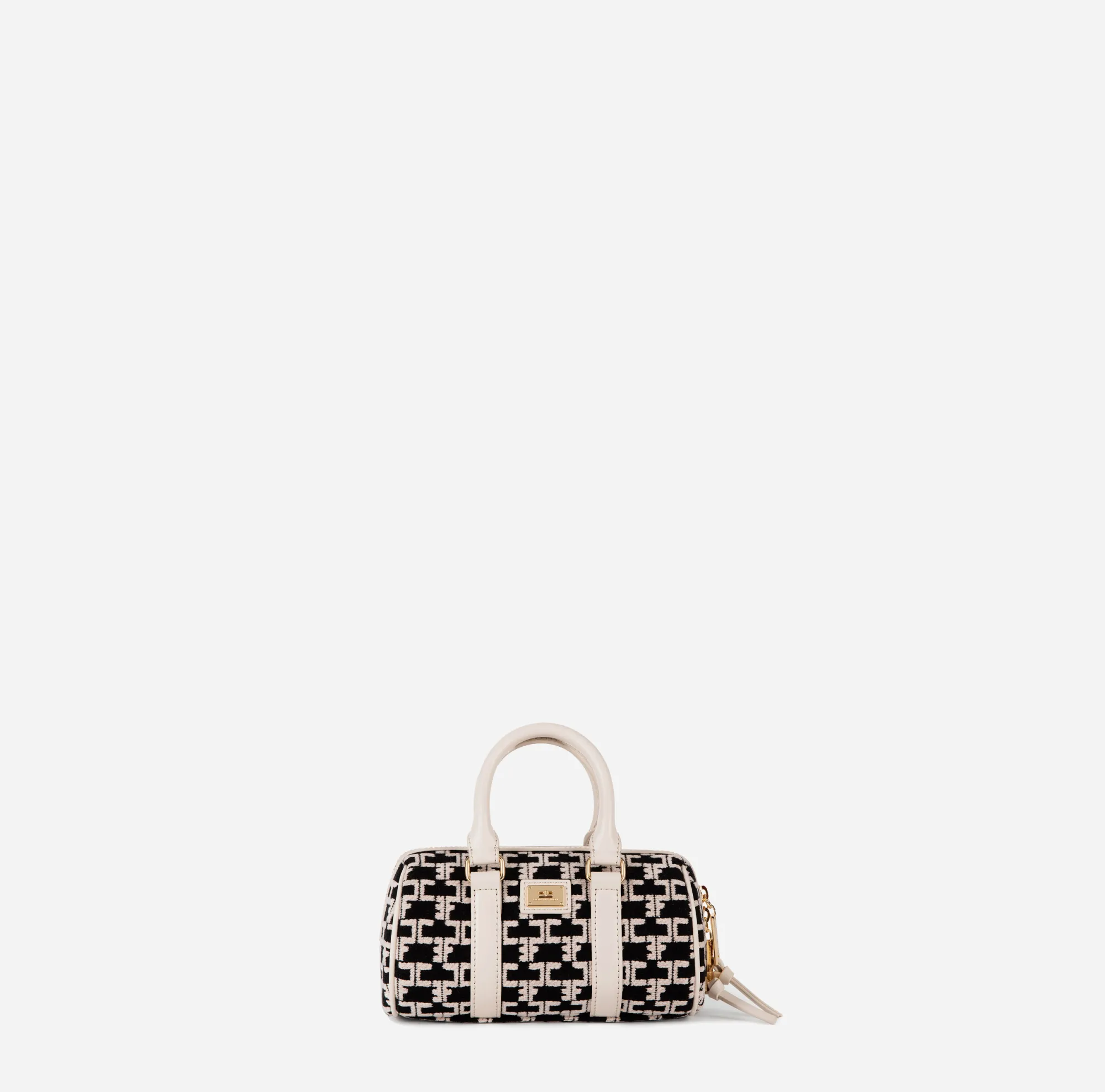 Elisabetta Franchi Mini Bauletto Monogram Travel^ Valigeria