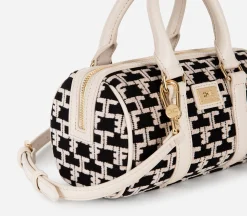 Elisabetta Franchi Mini Bauletto Monogram Travel^ Valigeria