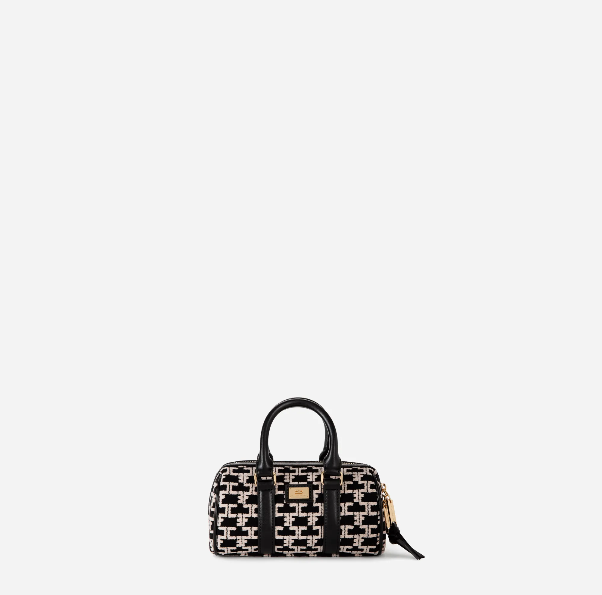 Elisabetta Franchi Mini Bauletto Monogram Travel^ Valigeria