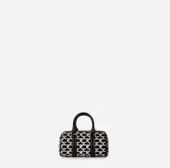 Elisabetta Franchi Mini Bauletto Monogram Travel^ Valigeria