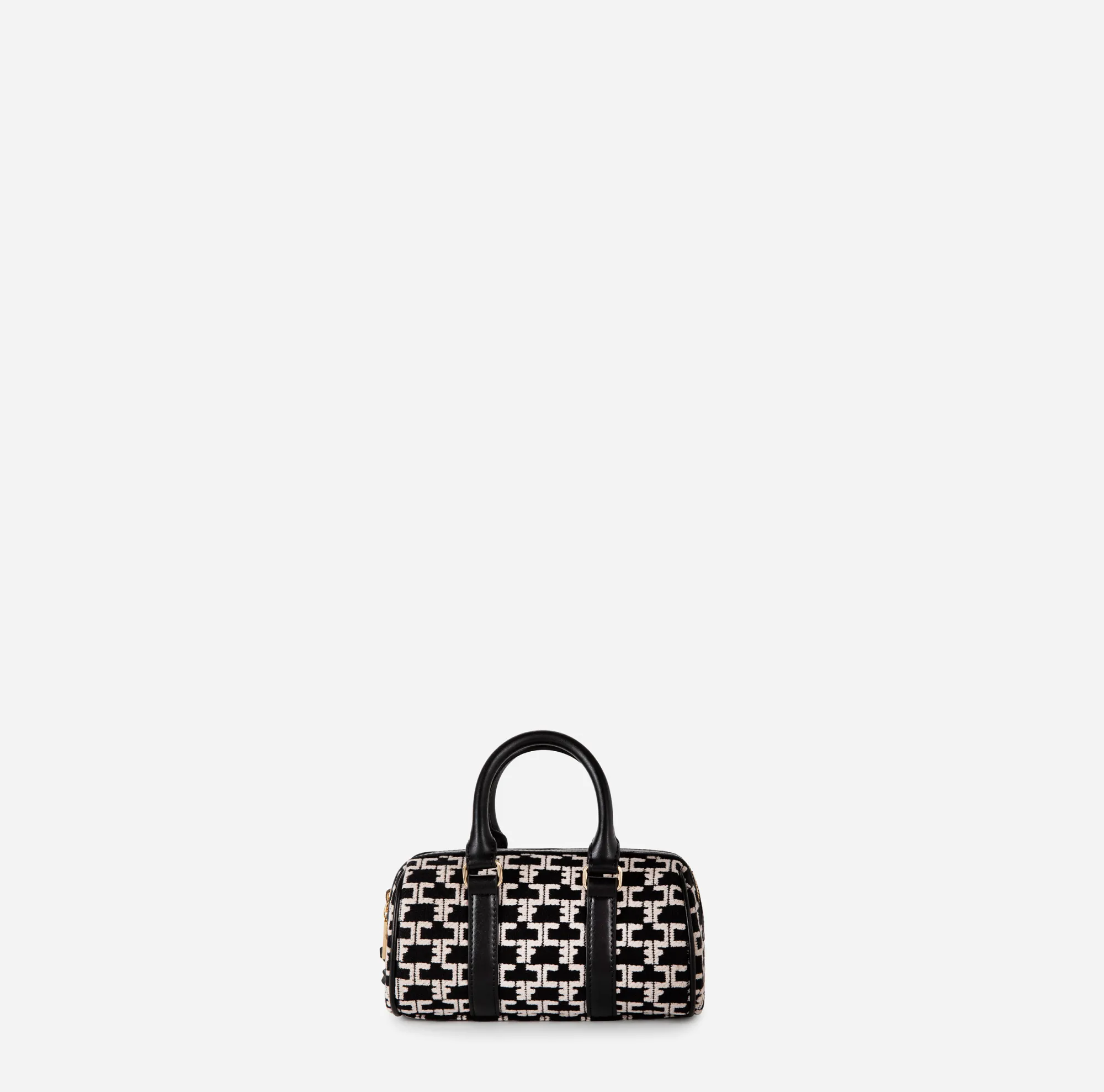 Elisabetta Franchi Mini Bauletto Monogram Travel^ Valigeria