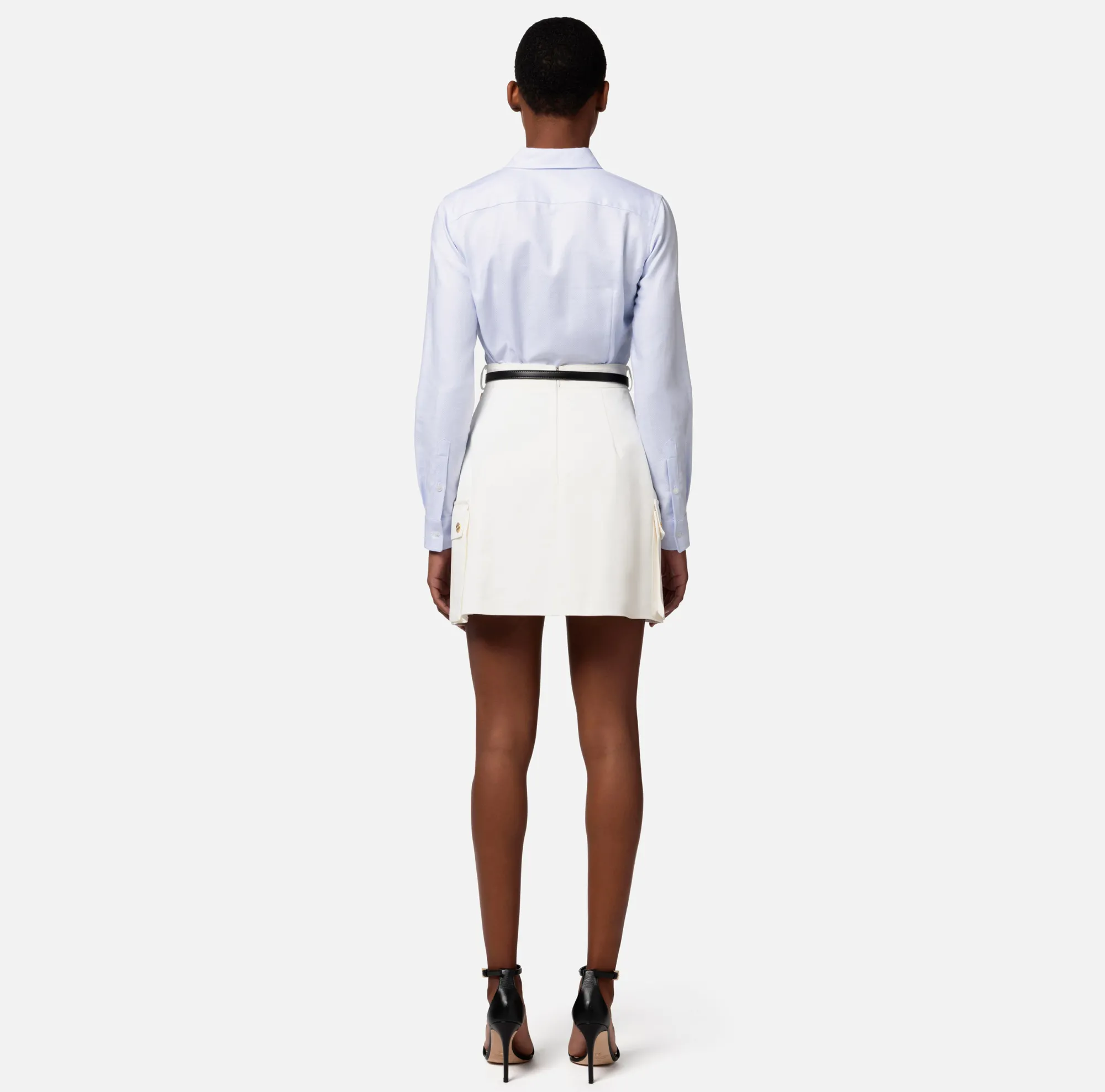 Elisabetta Franchi Minigonna In Cotone Utility^ Gonne