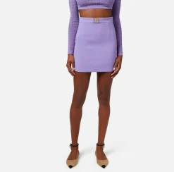 Elisabetta Franchi Minigonna In Crepe Stretch^ Gonne