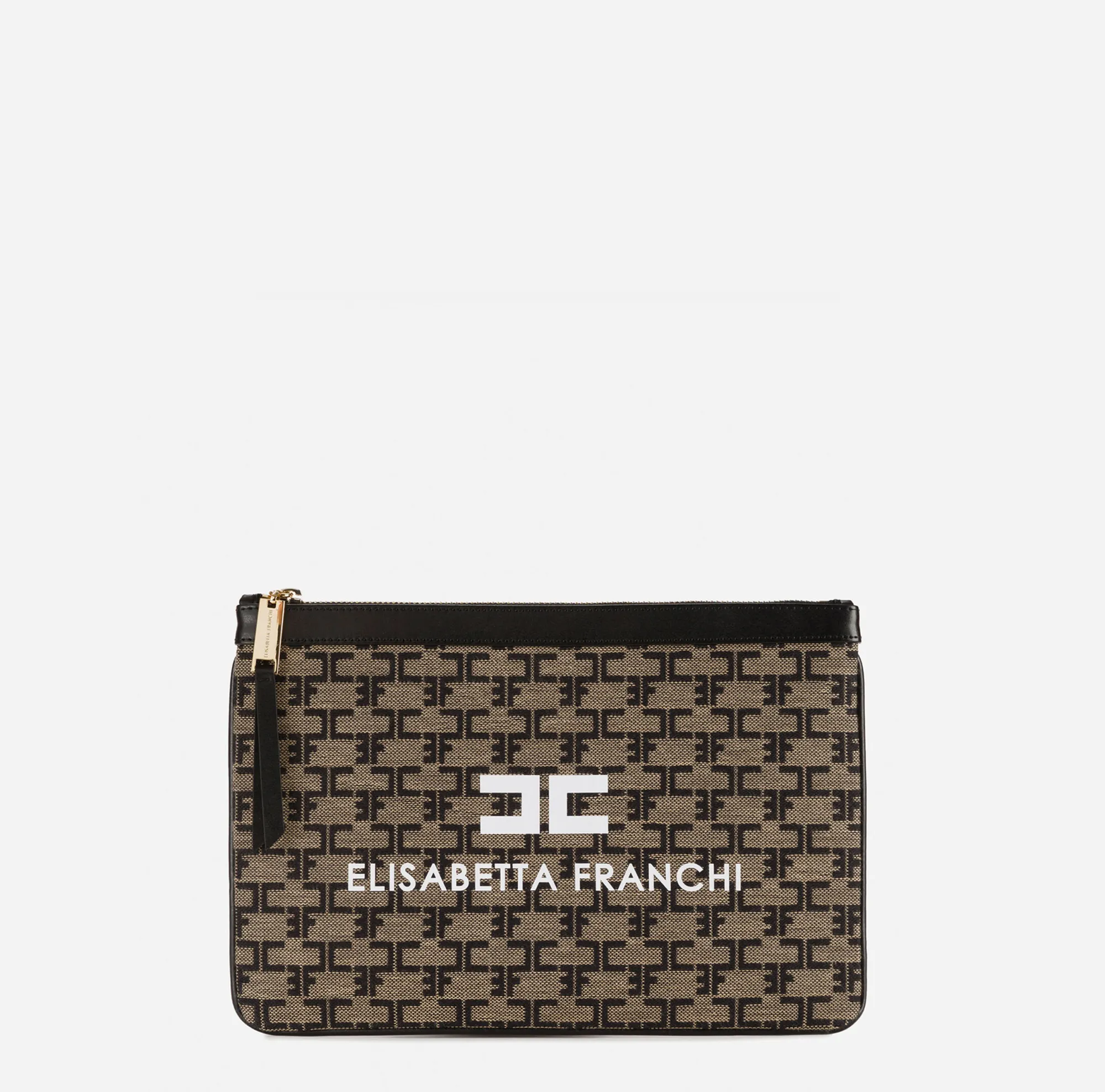 Elisabetta Franchi Mini Trousse Monogram^ Clutch