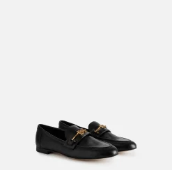 Elisabetta Franchi Mocassino In Pelle Con Morsetto^ Sneakers E Scarpe Basse