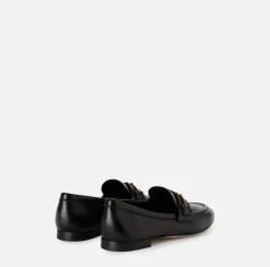 Elisabetta Franchi Mocassino In Pelle Con Morsetto^ Sneakers E Scarpe Basse