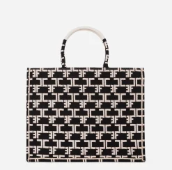 Elisabetta Franchi Monogram Tote Large^ Borse A Mano