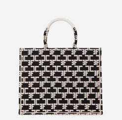 Elisabetta Franchi Monogram Tote Large^ Borse A Mano