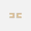 Elisabetta Franchi Orecchini Logo Doppiato^ Mostra Tutti