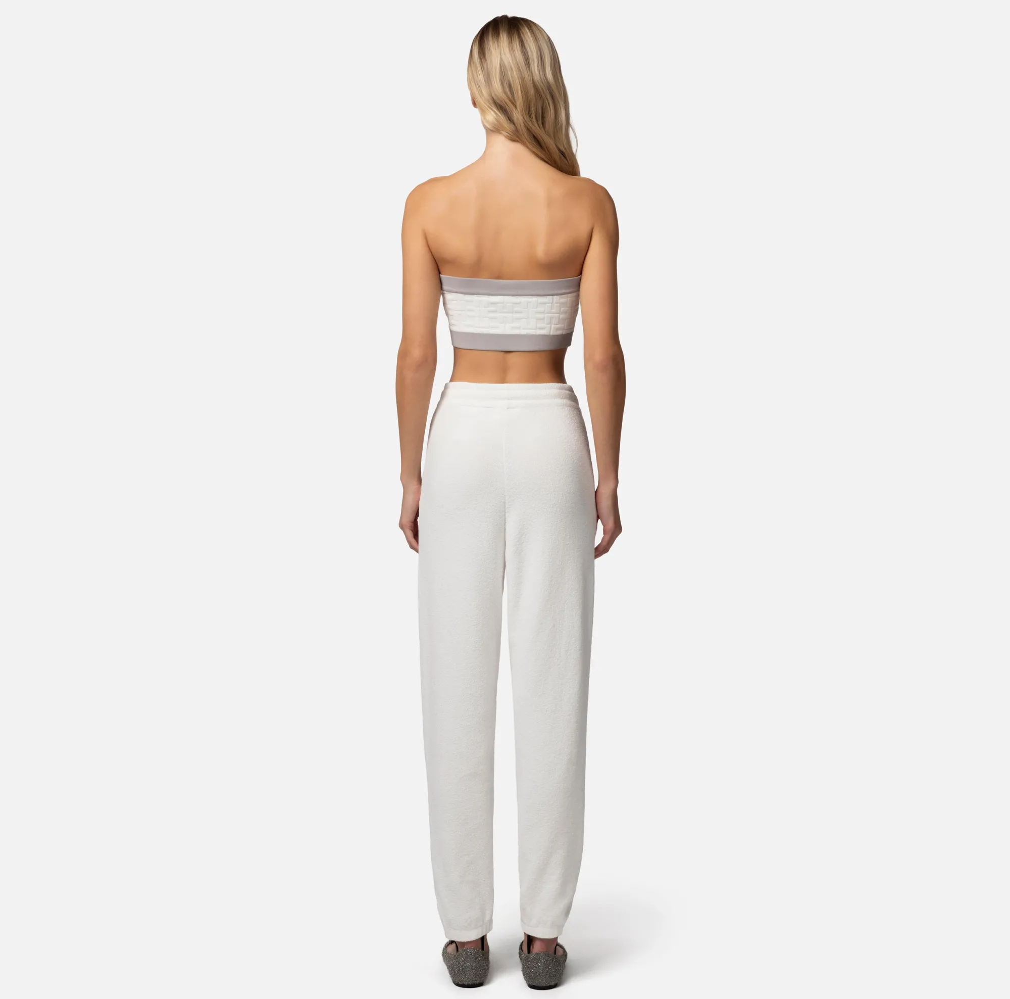 Elisabetta Franchi Pantalone Jogger In Cotone^ Pantaloni E Shorts