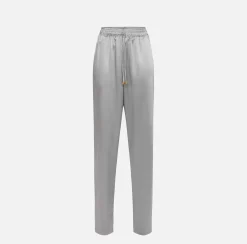 Elisabetta Franchi Pantalone Jogger In Crepe Di Raso^ Pantaloni E Shorts