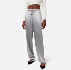 Elisabetta Franchi Pantalone Jogger In Crepe Di Raso^ Pantaloni E Shorts