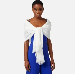 Elisabetta Franchi Pashmina In Viscosa Jacquard^ Mostra Tutti