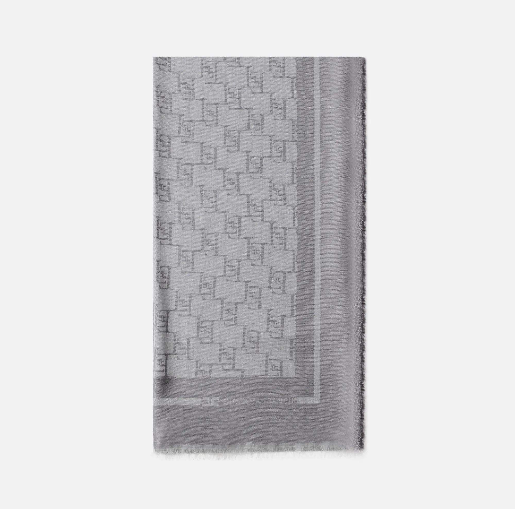 Elisabetta Franchi Pashmina In Viscosa Lurex Jacquard^ Mostra Tutti