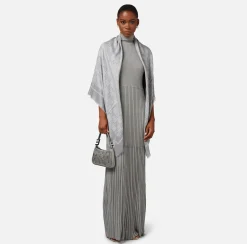 Elisabetta Franchi Pashmina In Viscosa Lurex Jacquard^ Mostra Tutti
