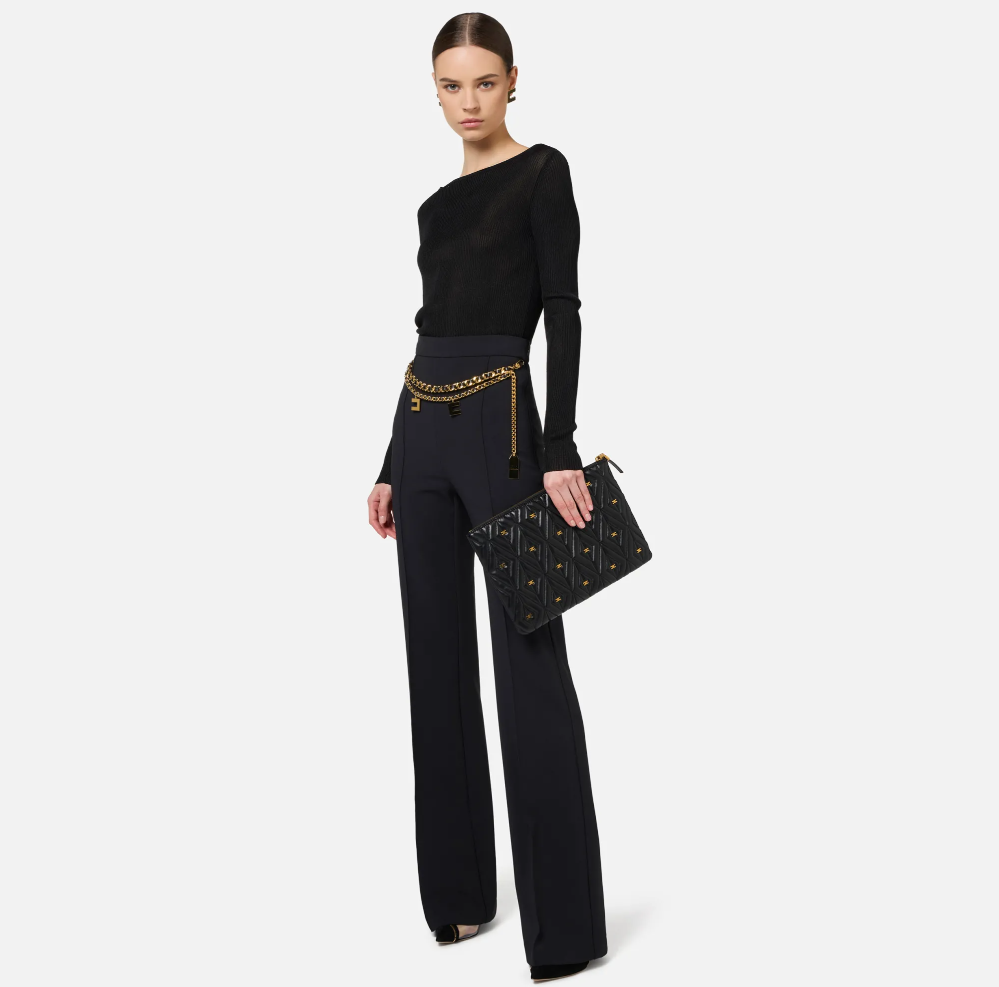 Elisabetta Franchi Pochette Etoile^ Clutch