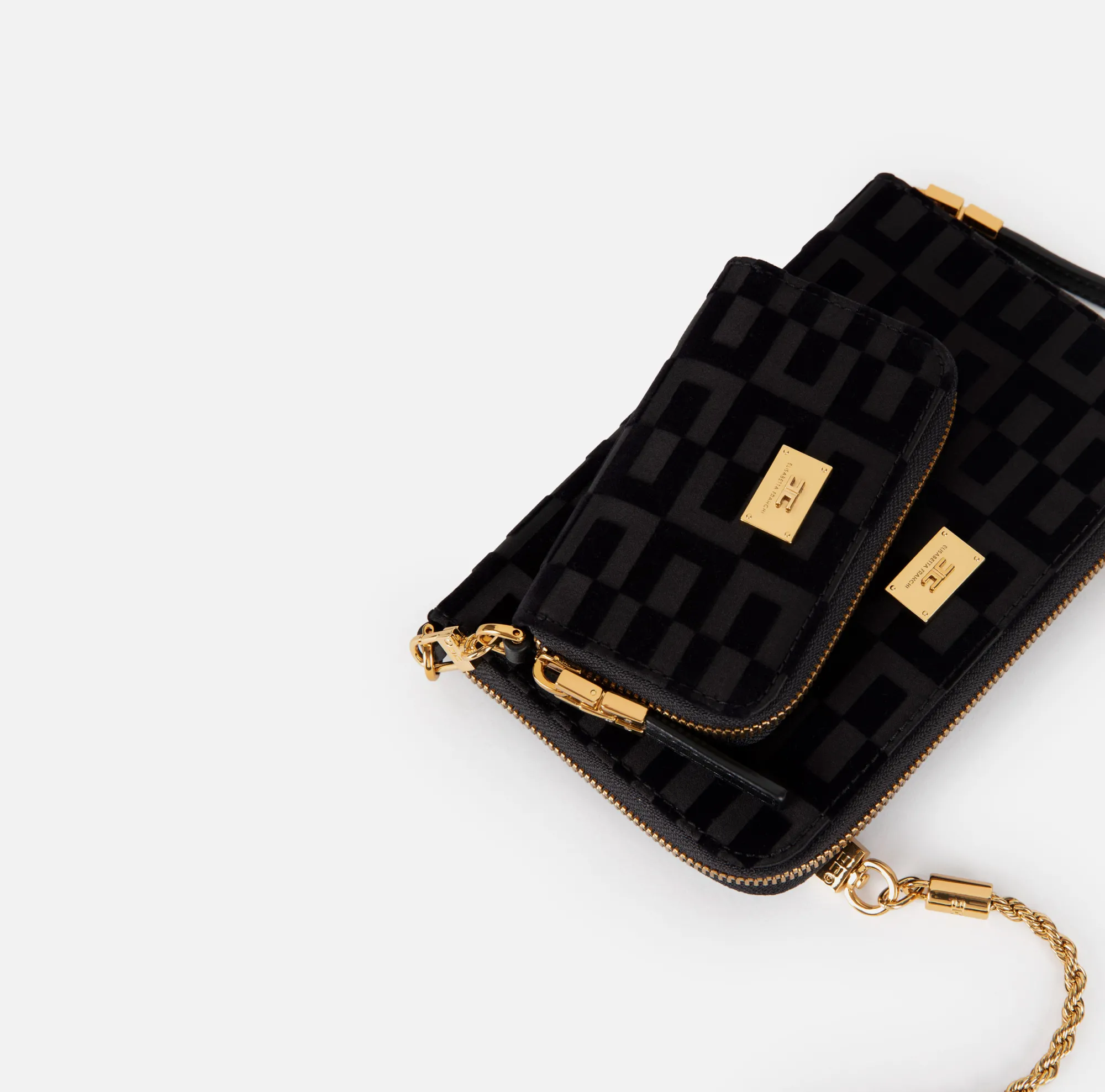 Elisabetta Franchi Porta Telefono La Dame^ Borse A Tracolla