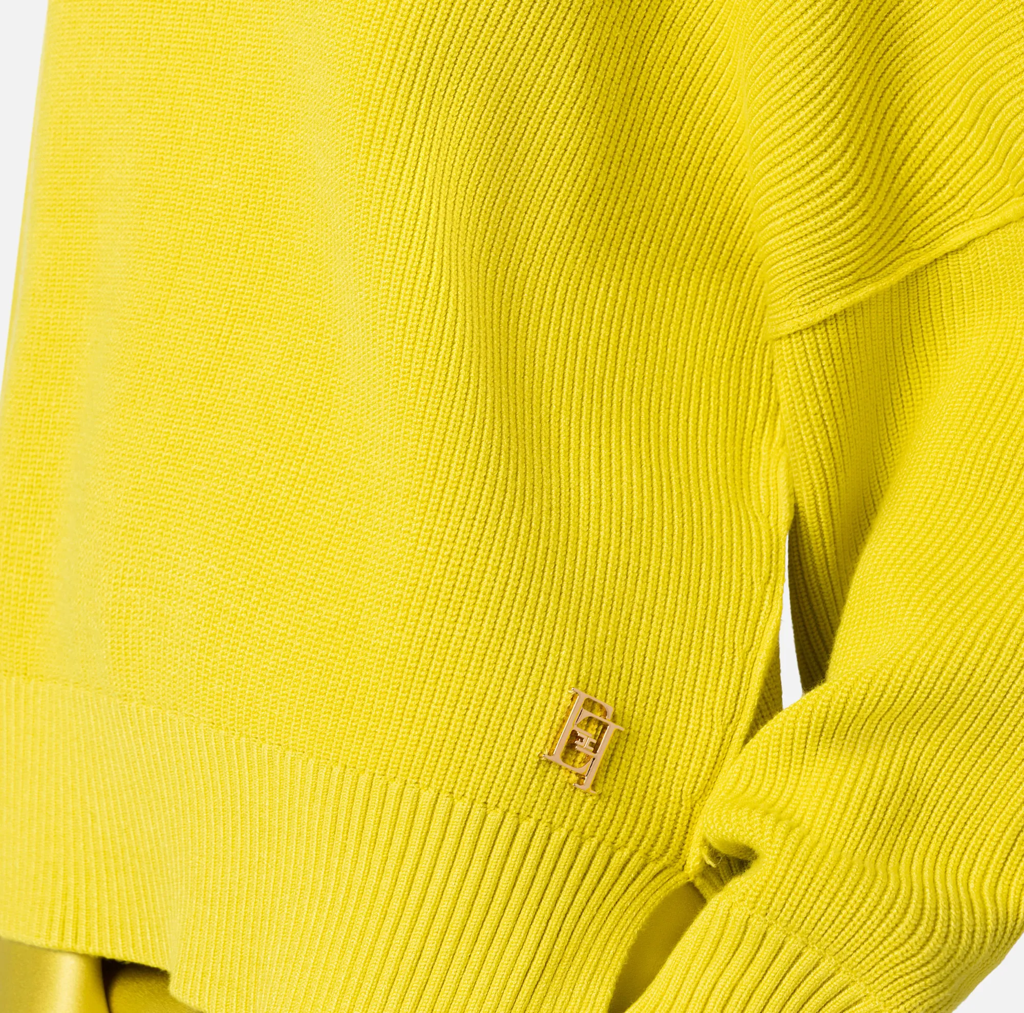 Elisabetta Franchi Pullover In Viscosa Con Maniche A Pipistrello^ Maglieria E Felpe