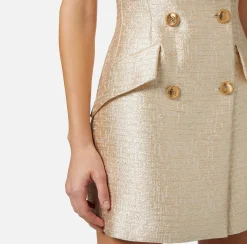 Elisabetta Franchi Robe-Manteau Smanicato In Tweed Lurex^ Abiti