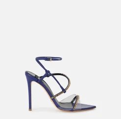Elisabetta Franchi Sandali In Pelle Con Groumette^ Sandali