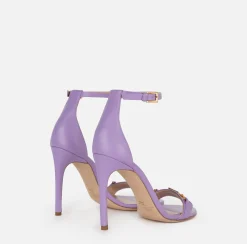 Elisabetta Franchi Sandali In Pelle Con Morsetto^ Sandali