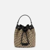 Elisabetta Franchi Secchiello In Rafia Jacquard^ Borse A Tracolla