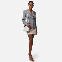 Elisabetta Franchi Shopper Piccola Con Placca Smaltata^ Borse A Mano