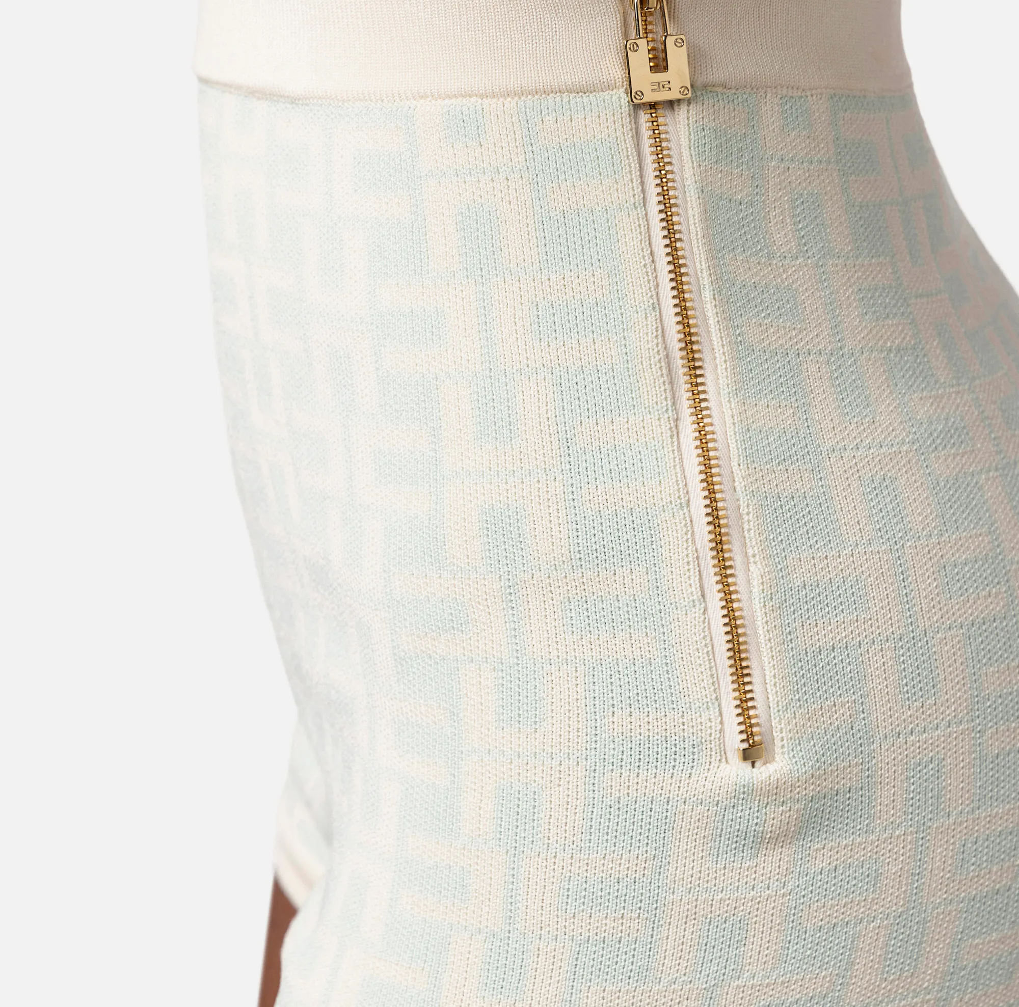 Elisabetta Franchi Shorts Logo Jacquard All-Over^ Pantaloni E Shorts