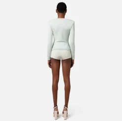 Elisabetta Franchi Shorts Logo Jacquard All-Over^ Pantaloni E Shorts