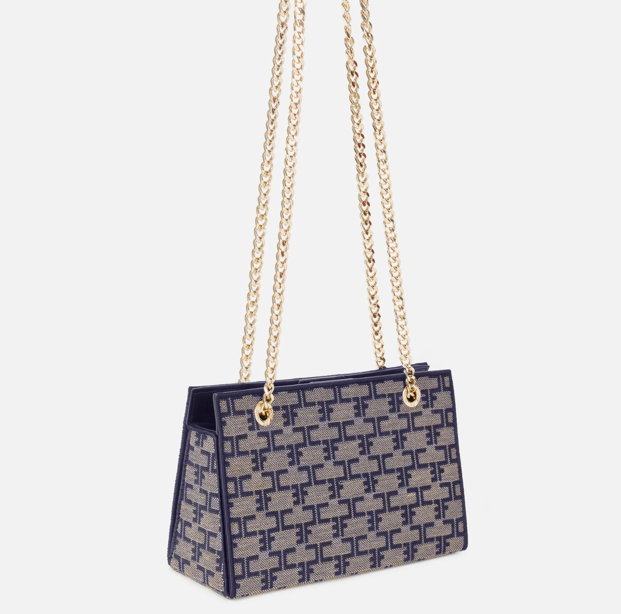 Elisabetta Franchi Shoulder Monogram Mini^ Borse A Tracolla
