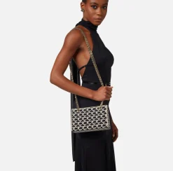 Elisabetta Franchi Shoulder Monogram Mini^ Borse A Spalla