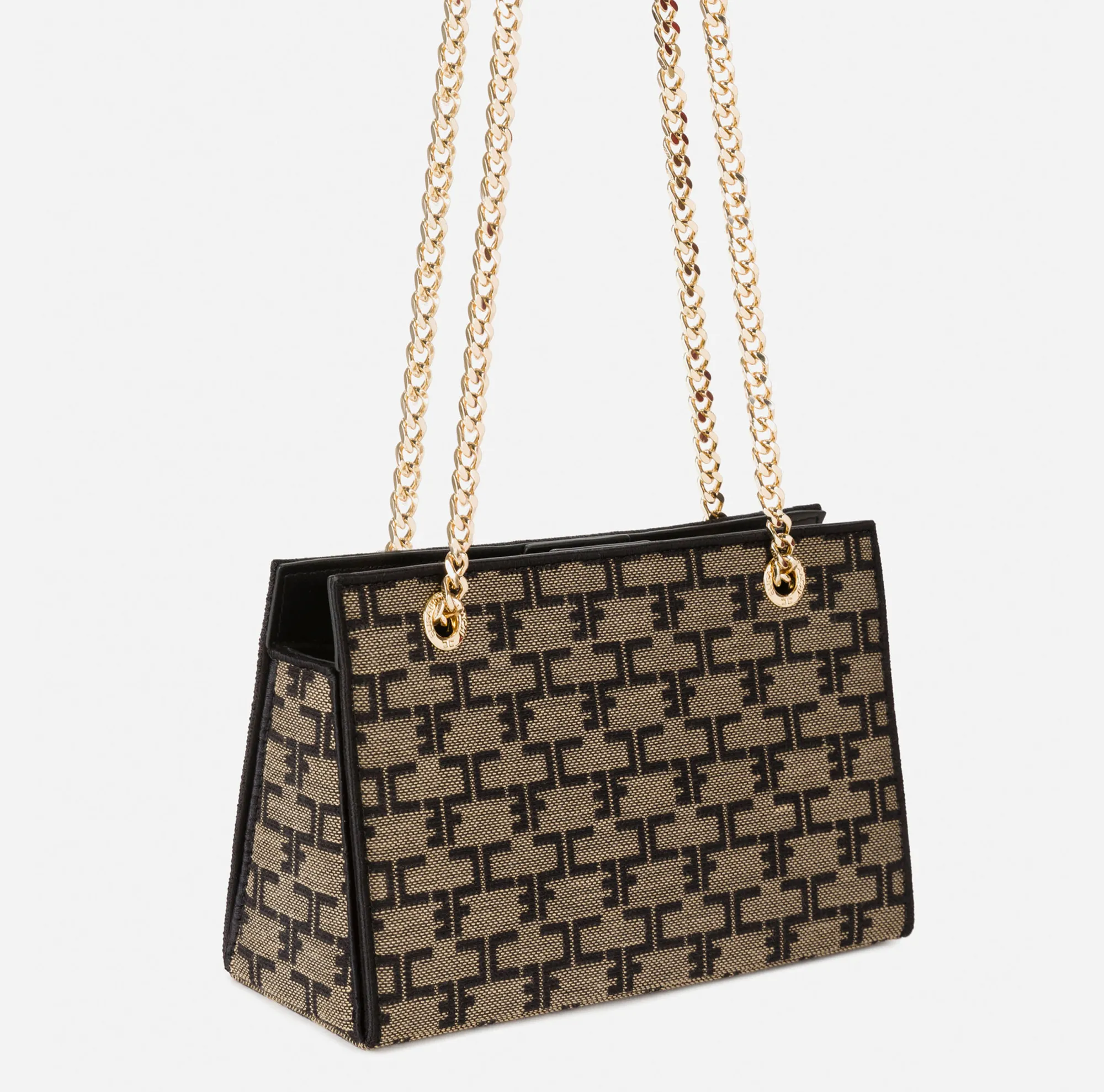 Elisabetta Franchi Shoulder Monogram Mini^ Borse A Tracolla