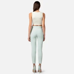 Elisabetta Franchi Top Logo Jacquard All-Over^ Top, T-Shirt & Body