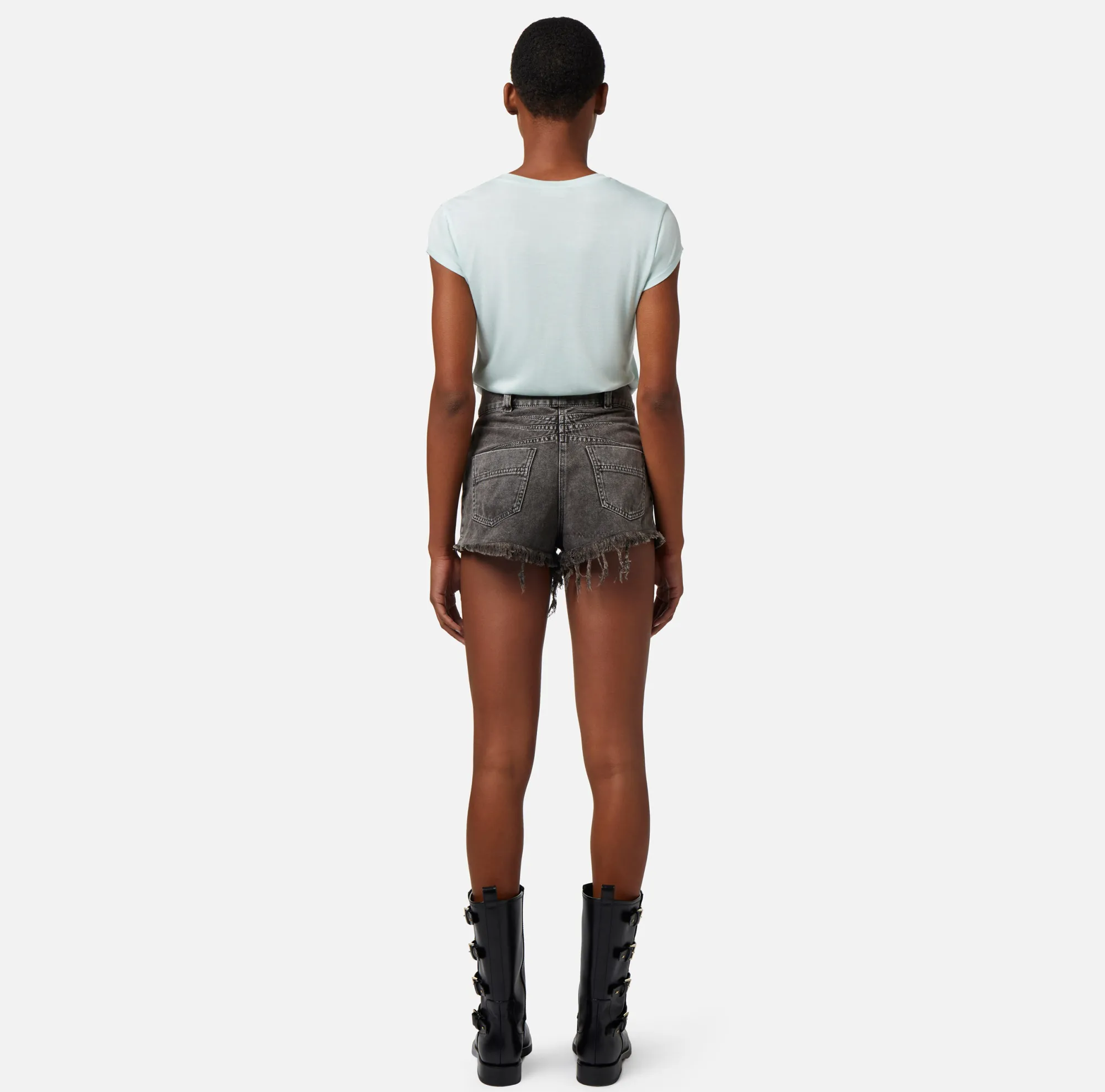 Elisabetta Franchi T-Shirt In Jersey Con Logo E Frange^ Top, T-Shirt & Body