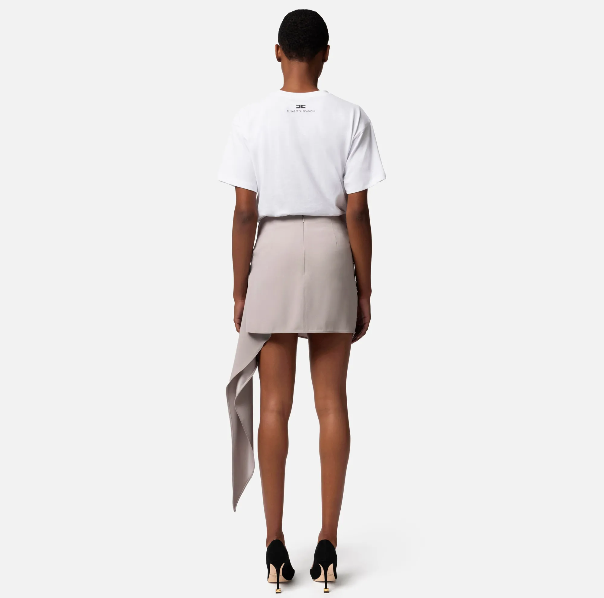Elisabetta Franchi T-Shirt In Jersey Con Stampa^ Top, T-Shirt & Body