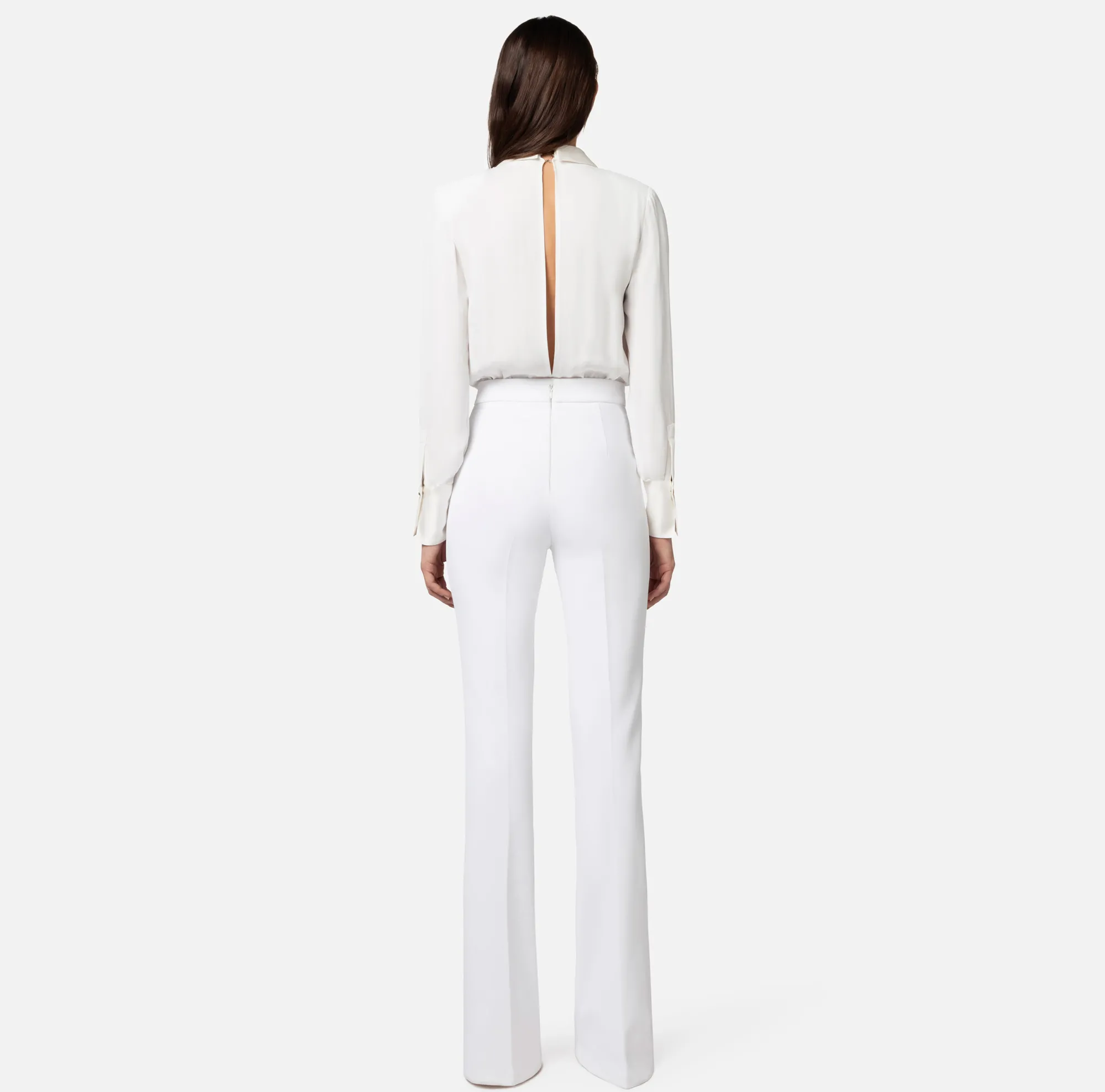 Elisabetta Franchi Tuta Combinata In Crepe E Viscosa^ Tute