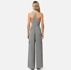 Elisabetta Franchi Tuta In Cotone Stone Wash^ Tute