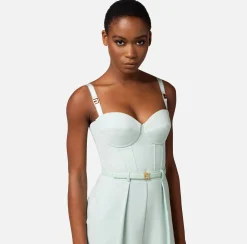 Elisabetta Franchi Tuta In Crepe Con Top Bustier^ Tute